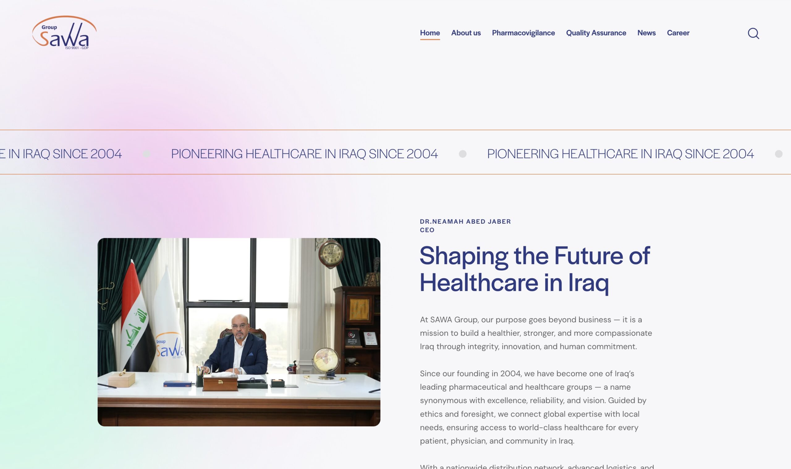 Sawa Pharma Iraq Brand Campaign