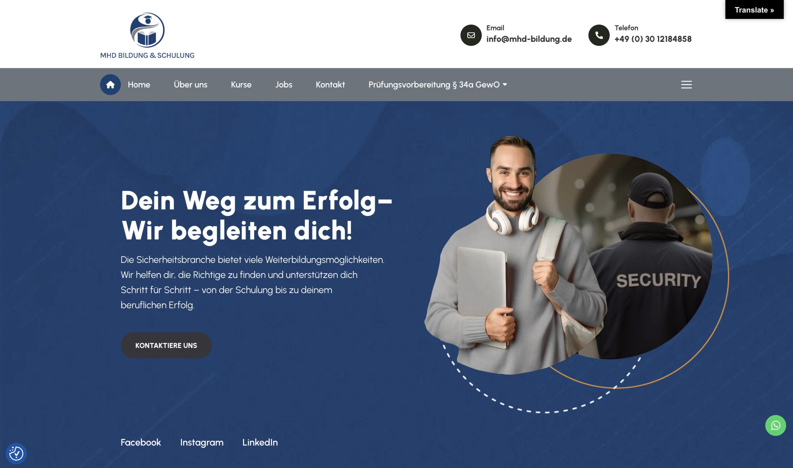 MHD Bildung Lead-Kampagne